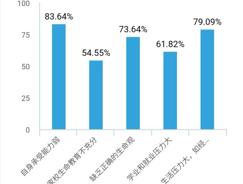财政与税务学院探索孔子生命观团队有关大学生心理抑郁症调研总结现象